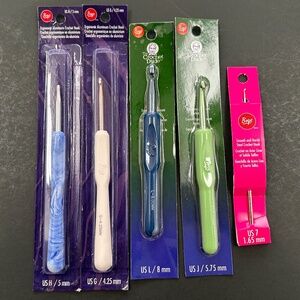 Crochet Hooks Set of 5
